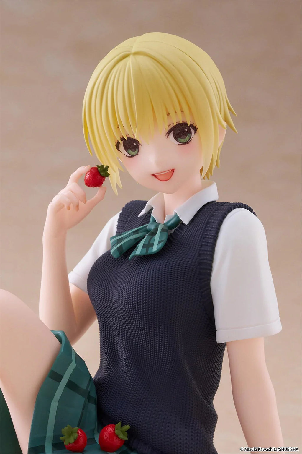 Strawberry 100% Tsukasa Nishino: School Uniform Ver. Desktop Cute Figure