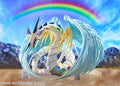 Yu-Gi-Oh! Duel Monsters GX Ultimate Crystal Beast Rainbow Dragon Non-Scale Figure