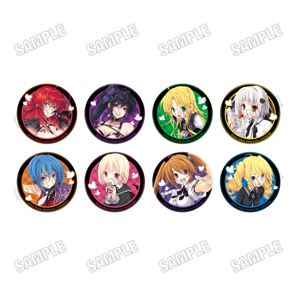"High School DxD" Can Badge Collection <BOX> (8 designs)