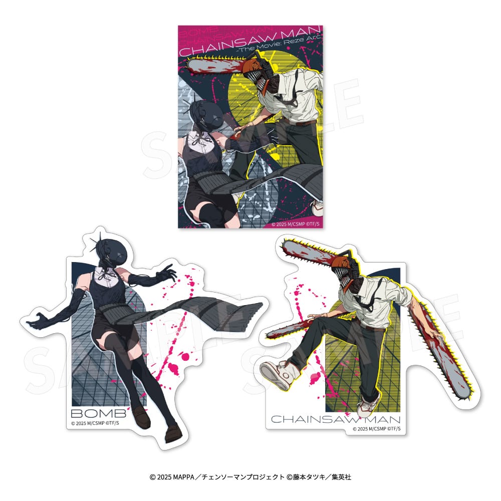 Chainsaw Man – The Movie: Reze Arc Sticker Set
