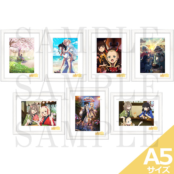 Lycoris Recoil A5 Character Fine Graph