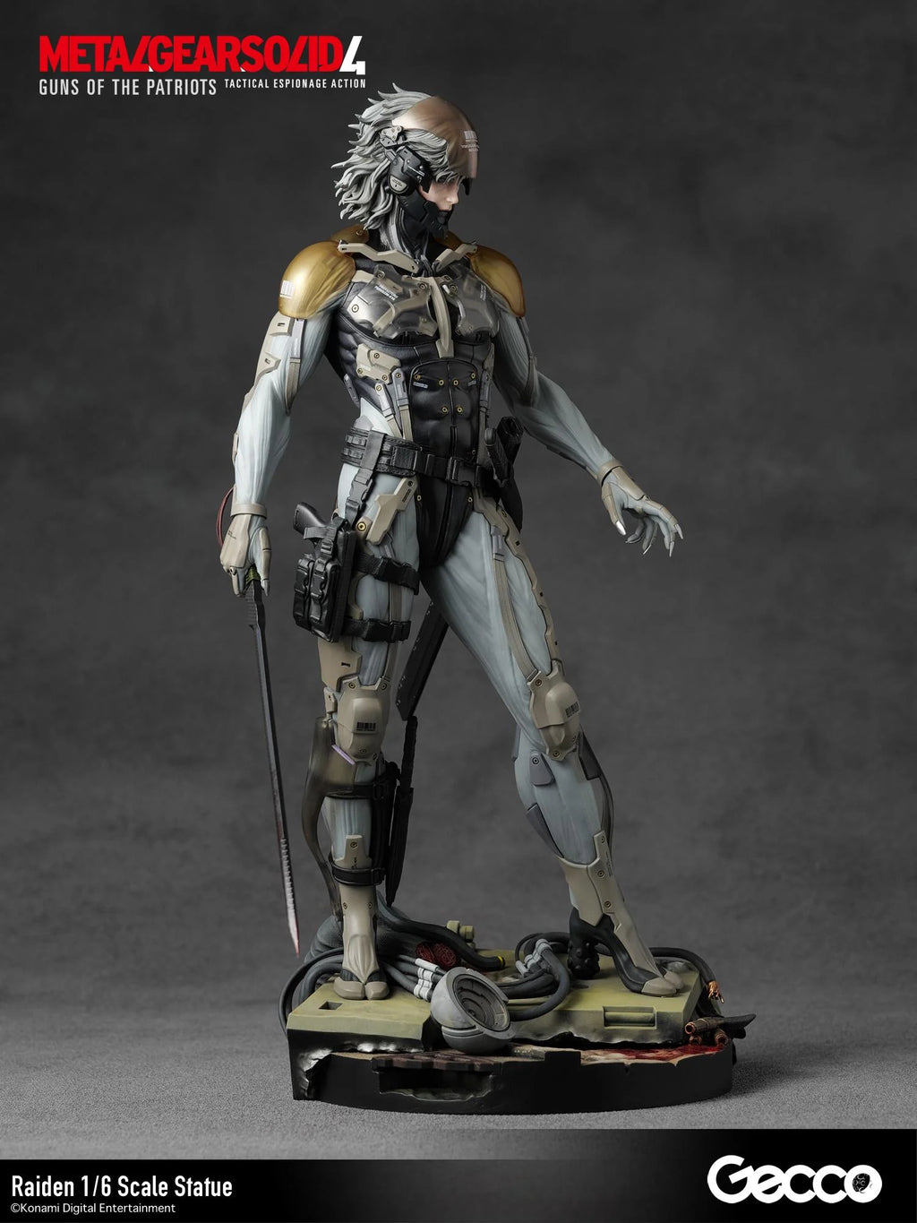 Metal Gear Solid 4 Guns of the Patriots Raiden 1/6 Scale Statue