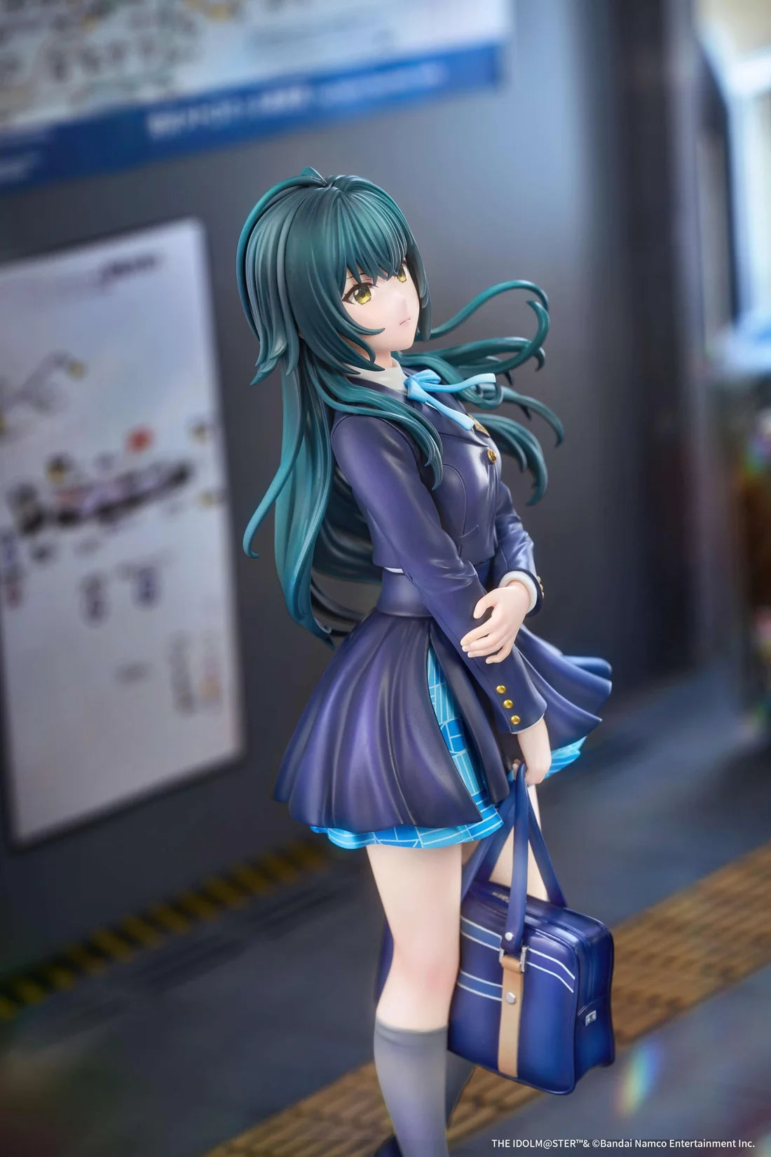 Gakuen Idolm@ster Temari Tsukimura: Hydrangea After the Rain (Pre-Training Ver.) 1/7 Scale Figure