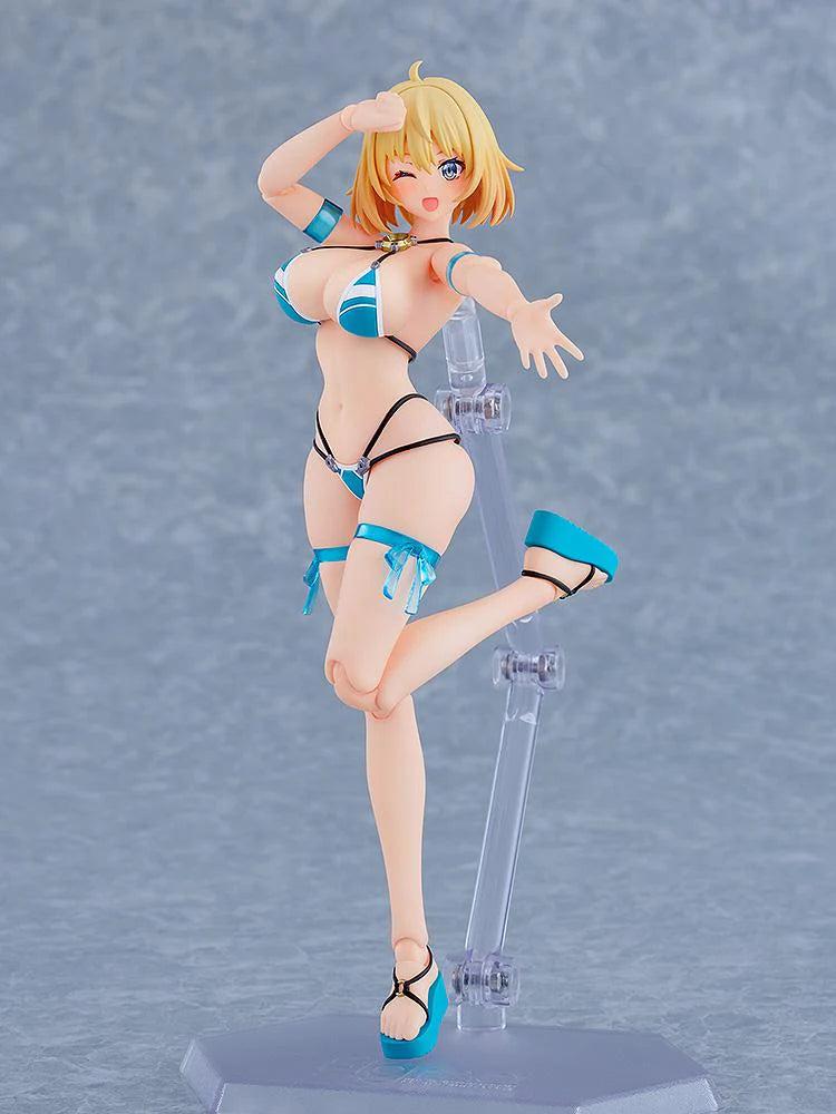 Bunny Suit Planning figma No.674 Sophia F. Shirring (Swimsuit Ver.) Action Figure