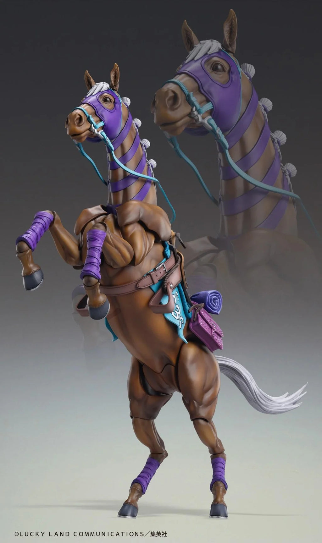 Super Action Statue JoJo's Bizarre Adventure Part 7: Steel Ball Run Valkyrie