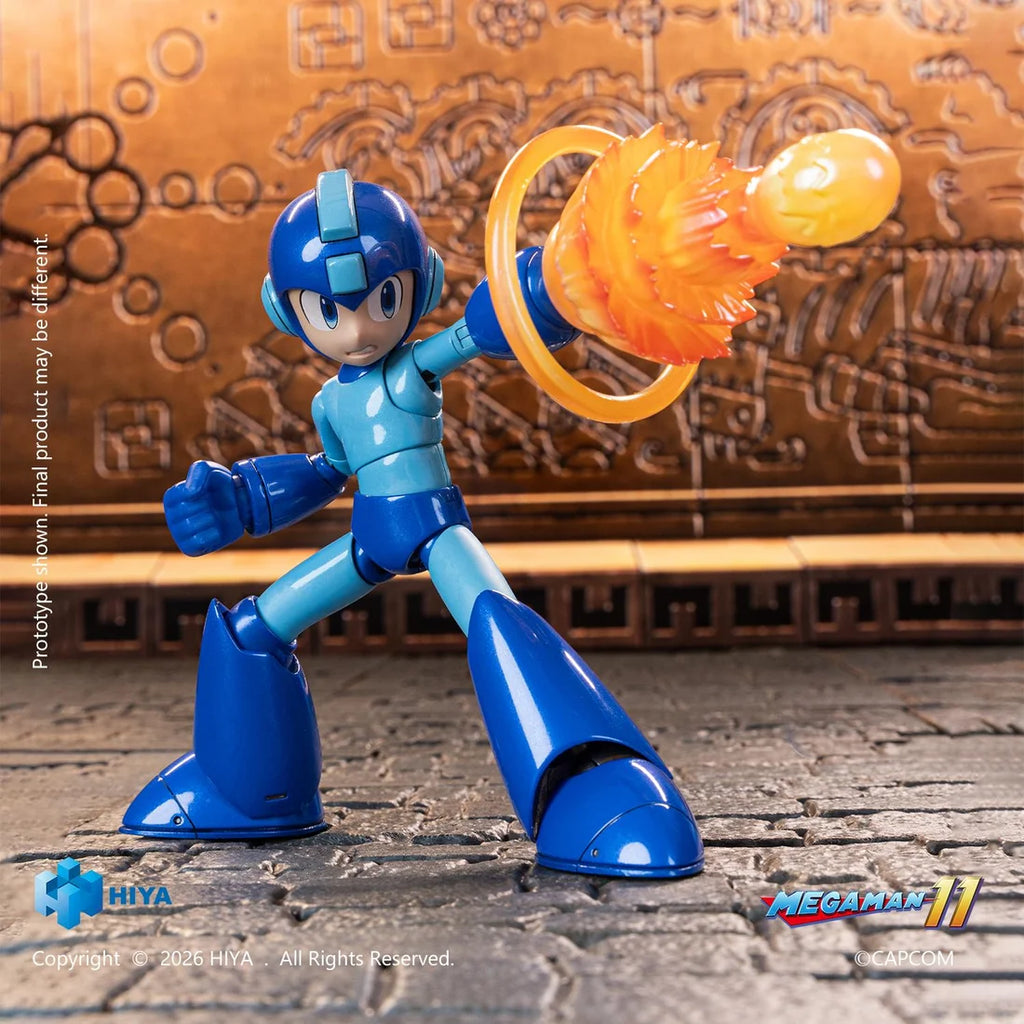 HIYA Exquisite Basic Series Mega Man Original Series Mega Man Action Figure