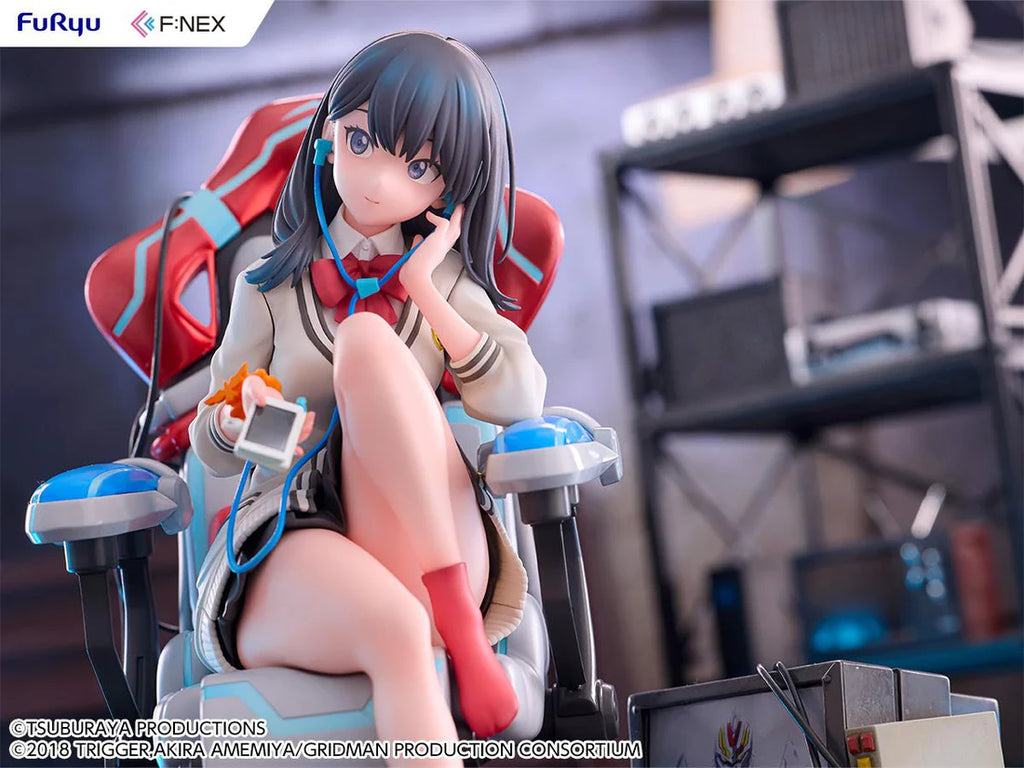 Gridman Universe Rikka Takarada Gaming Chair Ver. 1/7 Scale Figure