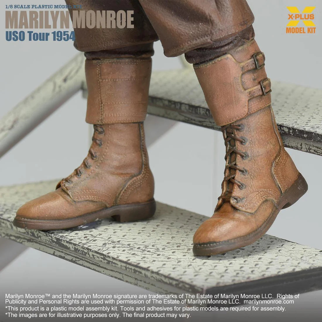 Marilyn Monroe USO Tour 1954 1/8 Scale Model Kit (Reissue)