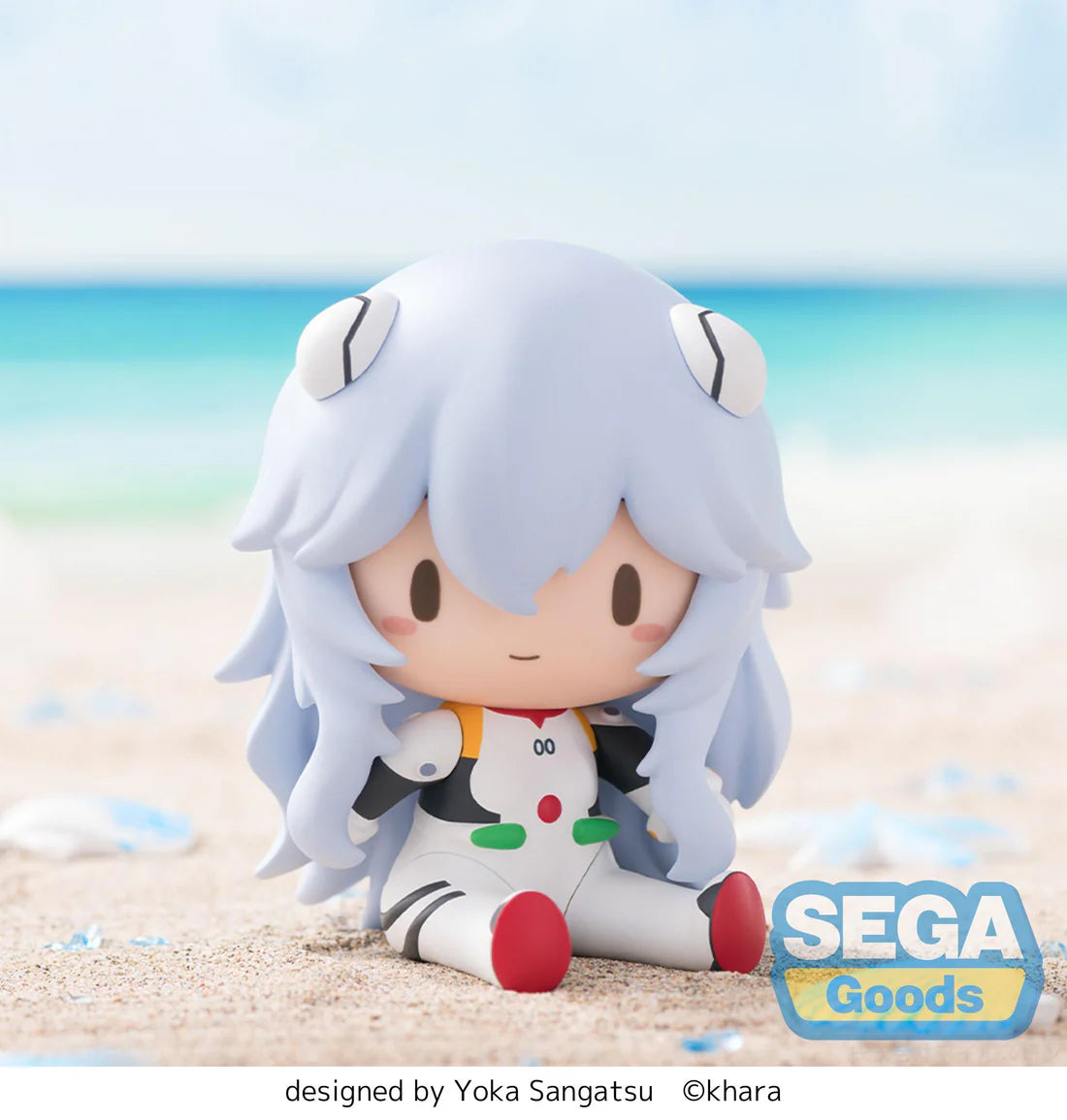 Evangelion: 3.0+1.0 Thrice Upon a Time Rei Ayanami: Long Hair Ver. Fuwa petit Deformed Figure