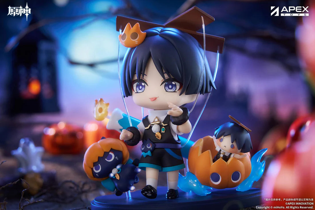 [Bonus] Genshin Impact Wanderer Mysterious Night Fantasia Series Chibi Character Figure w/ Bonus