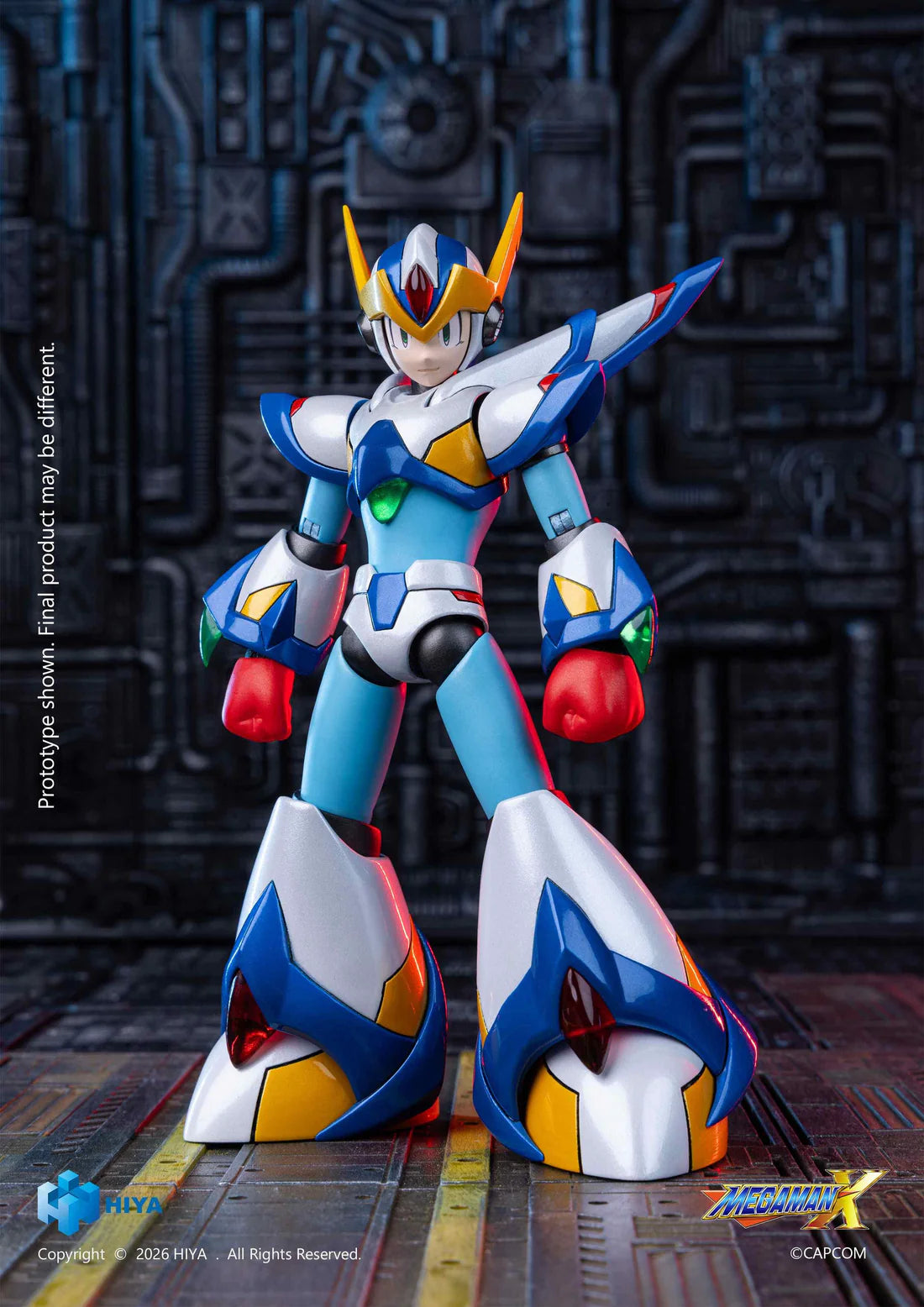 Exquisite Basic Series Mega Man X Series X: Falcon Armor Ver. Non-Scale Action Figure