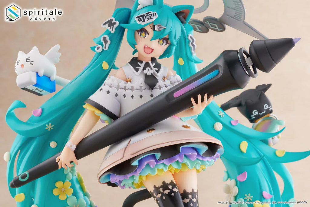 Hatsune Miku × Naoki Saito My Figure Making! The Painter Ver. 1/7 Scale Figure
