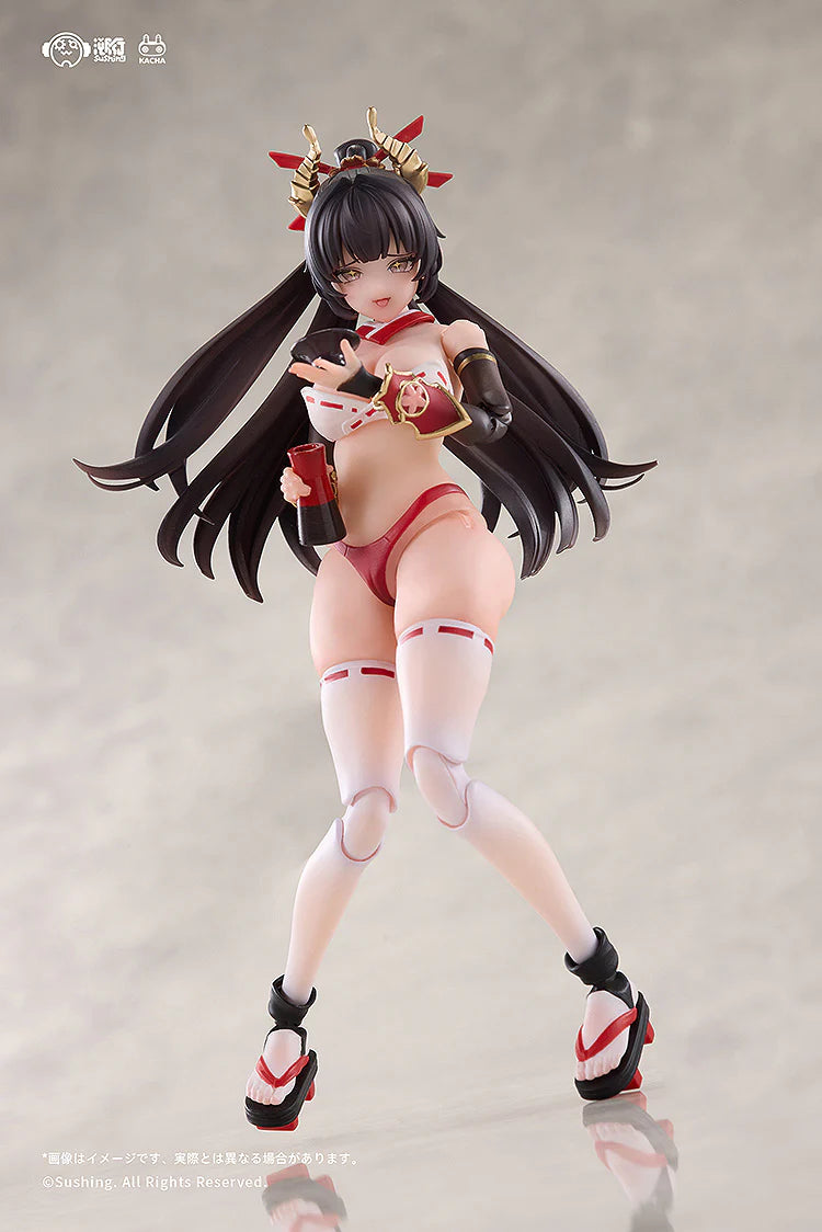 Combat Priestess Sakura Uefuji 1/12 Articulated Figure