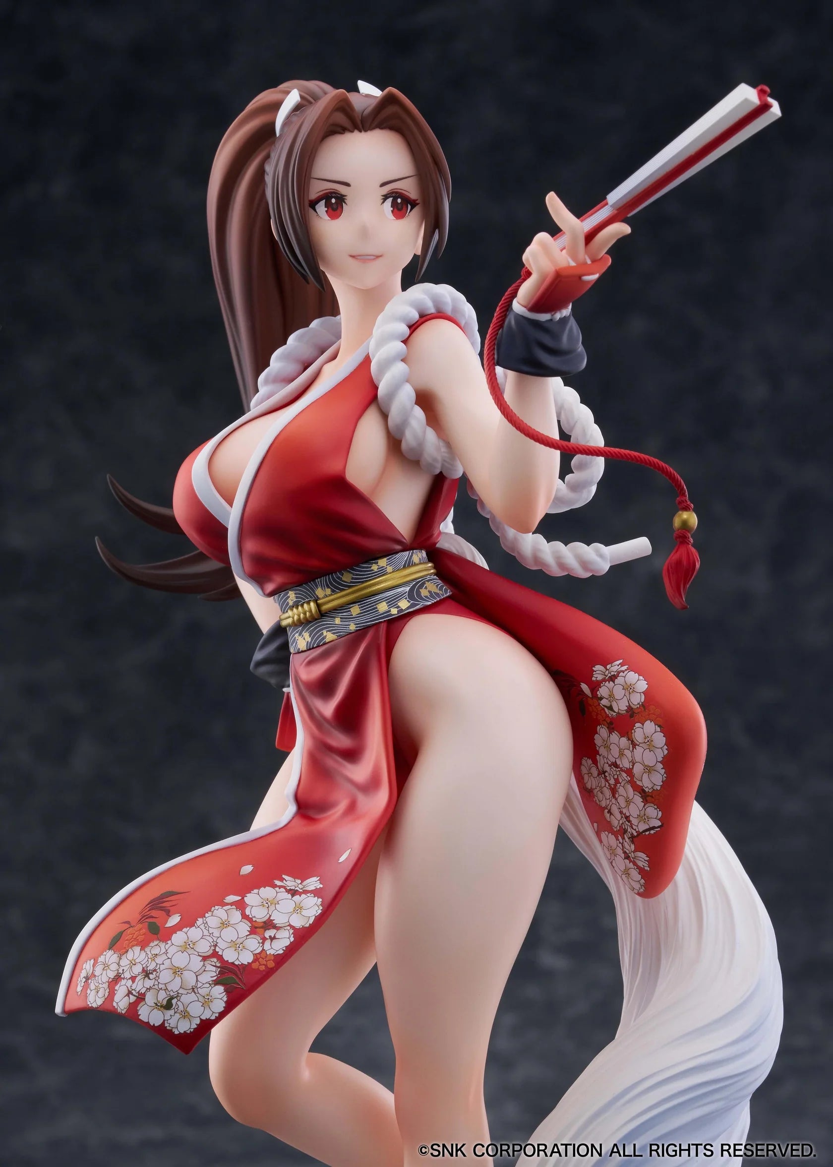 Fighting Girls Collection THE KING OF FIGHTERS XV Mai Shiranui 1/7 Scale Figure AmiAmi Limited Edition
