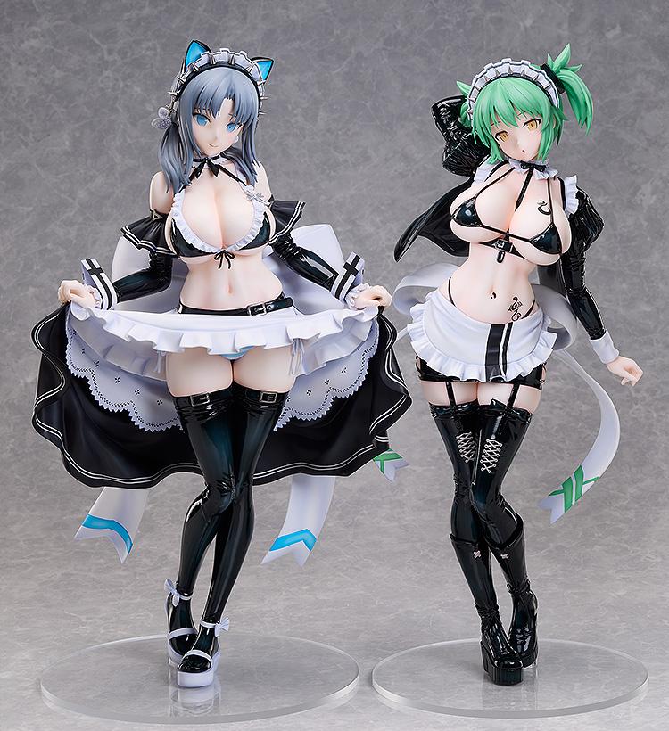 Shinovi Master Senran Kagura: New Link Hikage: Bondage Maid Ver. 1/4 Scale Figure
