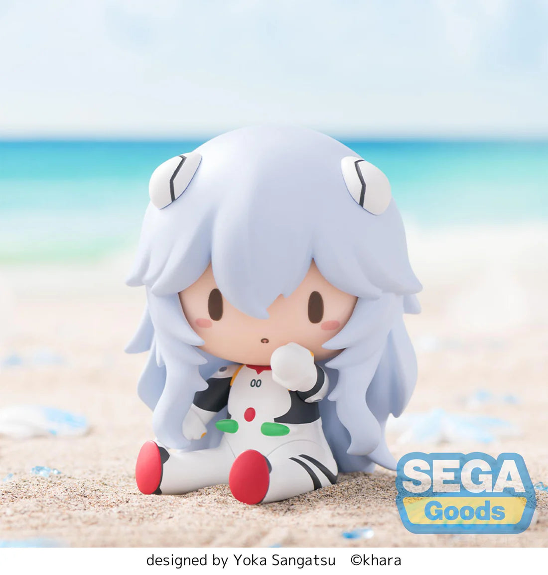 Evangelion: 3.0+1.0 Thrice Upon a Time Rei Ayanami: Long Hair Ver. Fuwa petit Deformed Figure