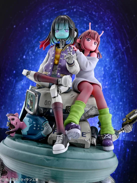 Milky Subway: The Galactic Limited Express Chiharu & Makina Non-Scale Figure