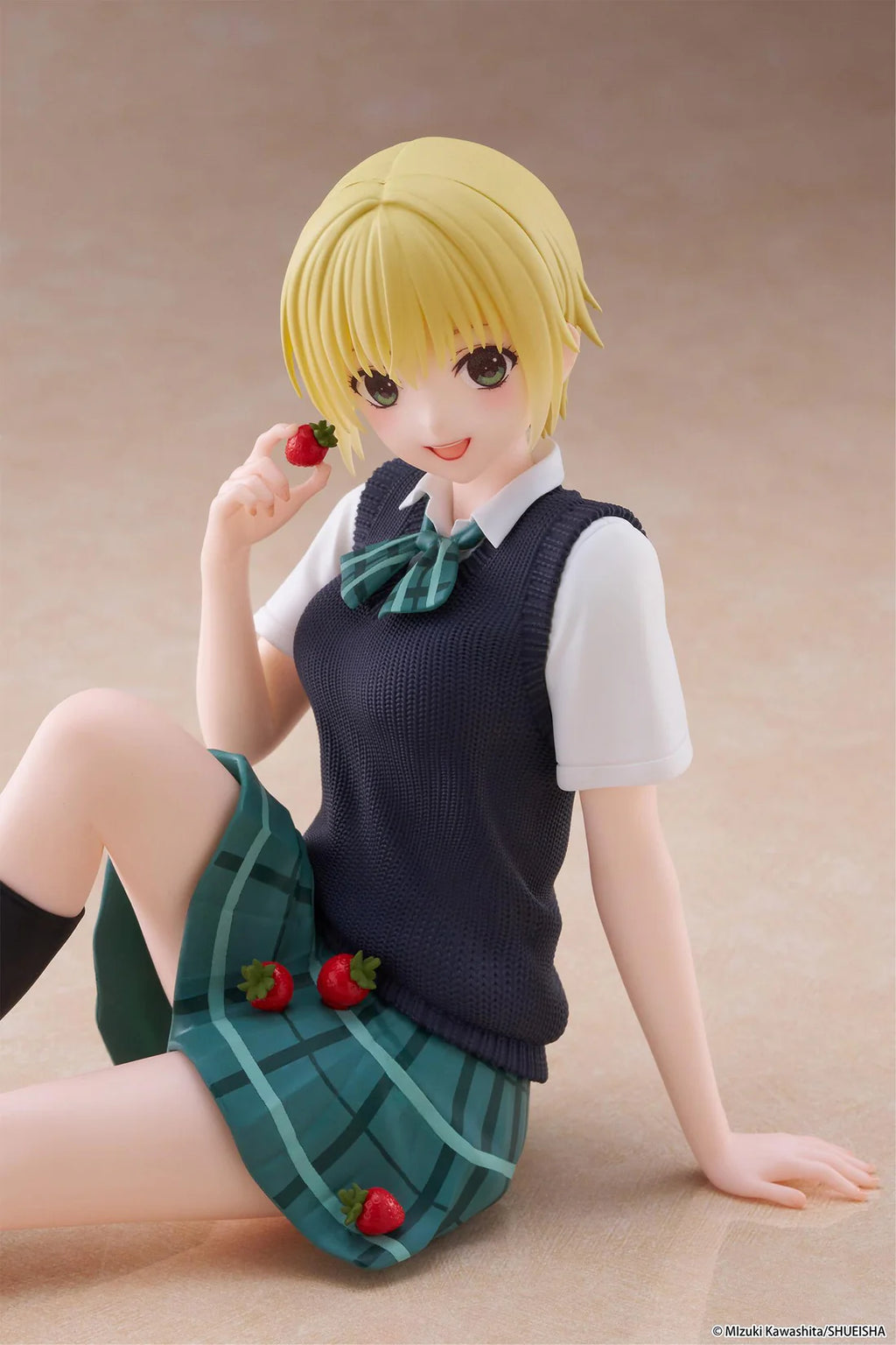 Strawberry 100% Tsukasa Nishino: School Uniform Ver. Desktop Cute Figure