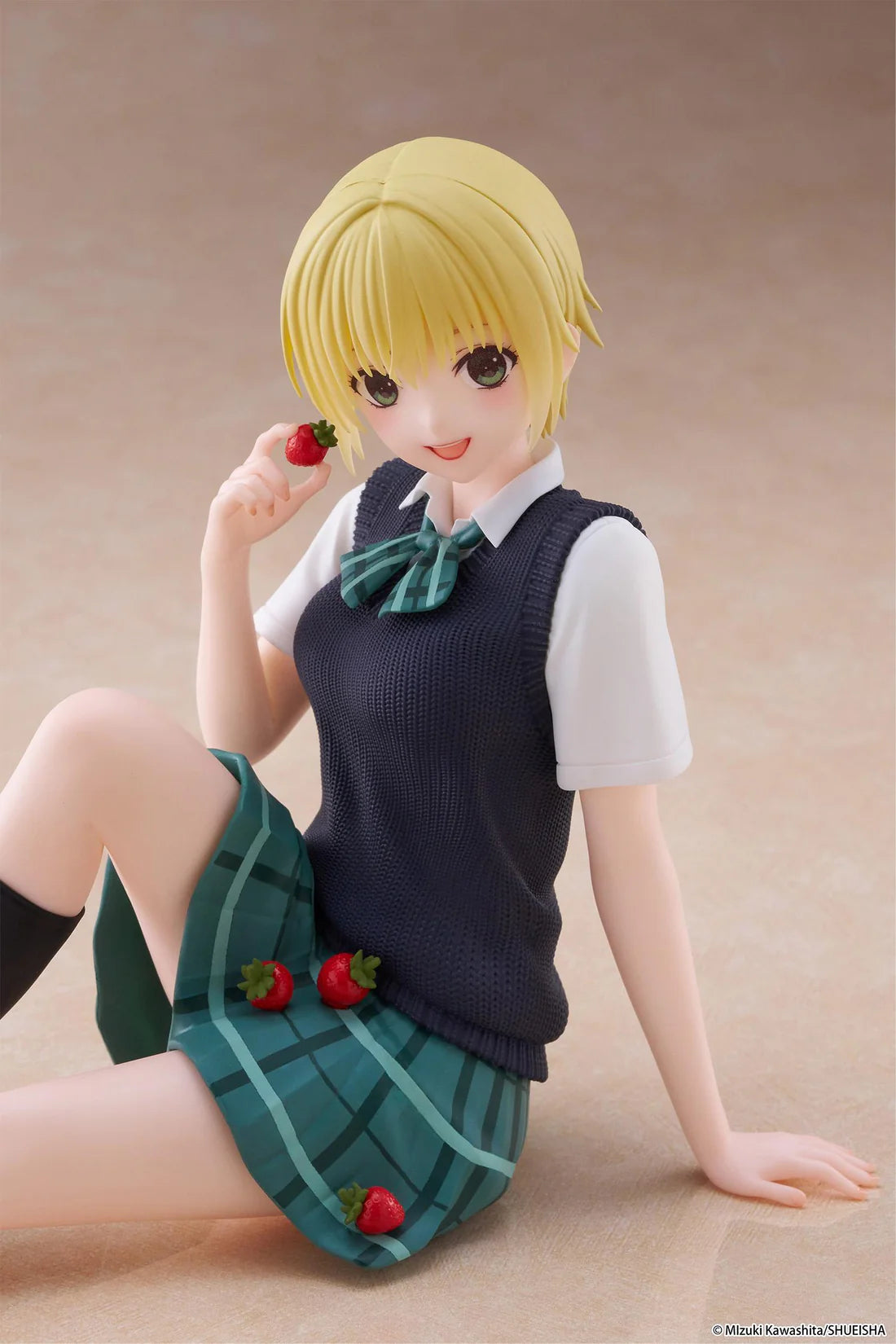 Strawberry 100% Tsukasa Nishino: School Uniform Ver. Desktop Cute Figure