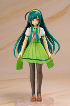 Plafia Tohoku Zunko/Zundamon Project Tohoku Zunko 1/12 Scale Plastic Model Kit Mini Figure Included Set