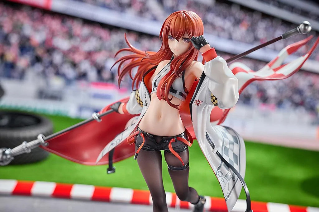 Steins;Gate Kurisu Makise: Racing Ver. 1/7 Scale Figure Plushie Set