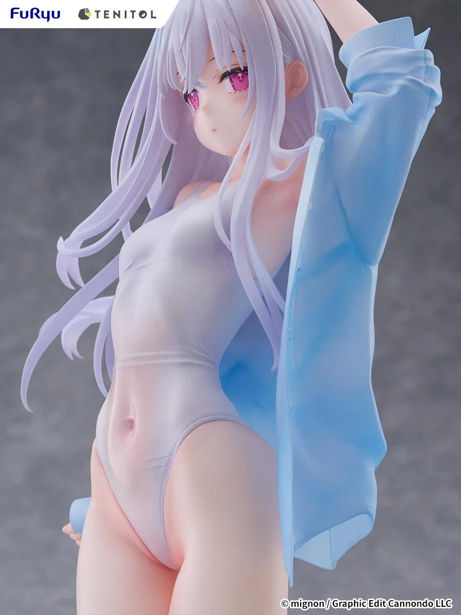 TENITOL TALL MIGNON WORKS shiro Swimsuit Ver. Non-Scale Figure