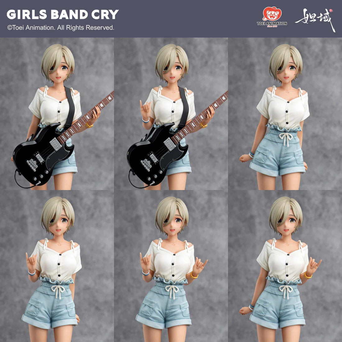 Girls Band Cry Natsu wo Mankitsu shite Sakebe Series -NO.3- Rupa 1/7 Scale Figure