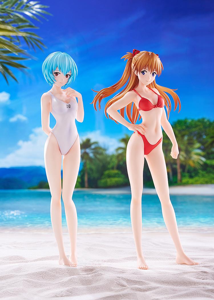 Pop Up Parade Beach Queens Rebuild of Evangelion Rei Ayanami: One-Piece Style L Size