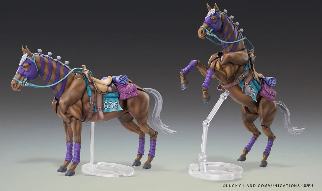Super Action Statue JoJo's Bizarre Adventure Part 7: Steel Ball Run Valkyrie