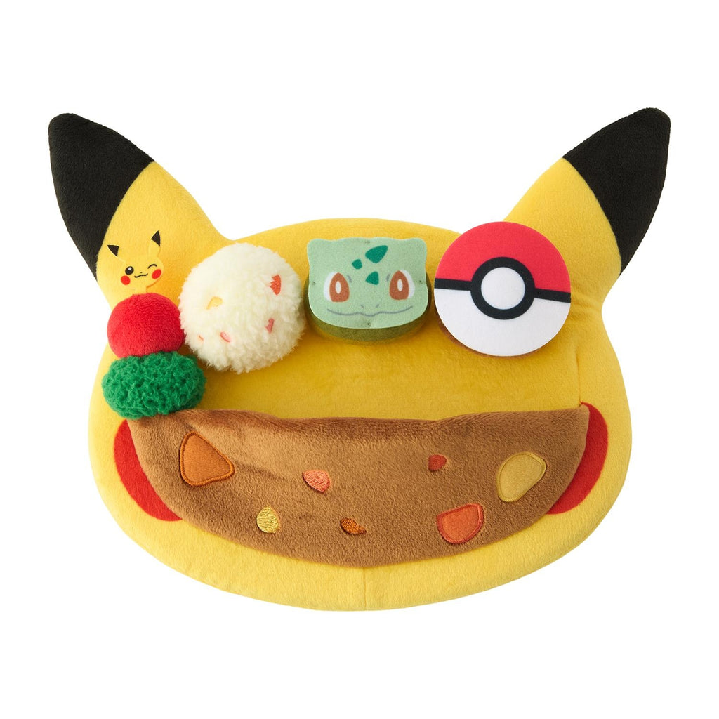 Pokémon Center Pikachu Cafe Plate Style Plush Toy