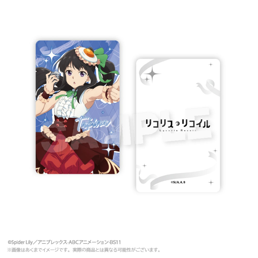 "Lycoris Recoil x Okonomiyaki Yukari" Trading Hologram Cards 5-pack (Blind)