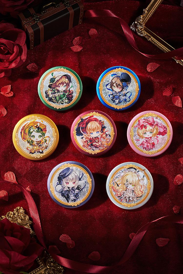 Rozen Maiden Ribbon Series: Collectible Pinback Button (Boxset)