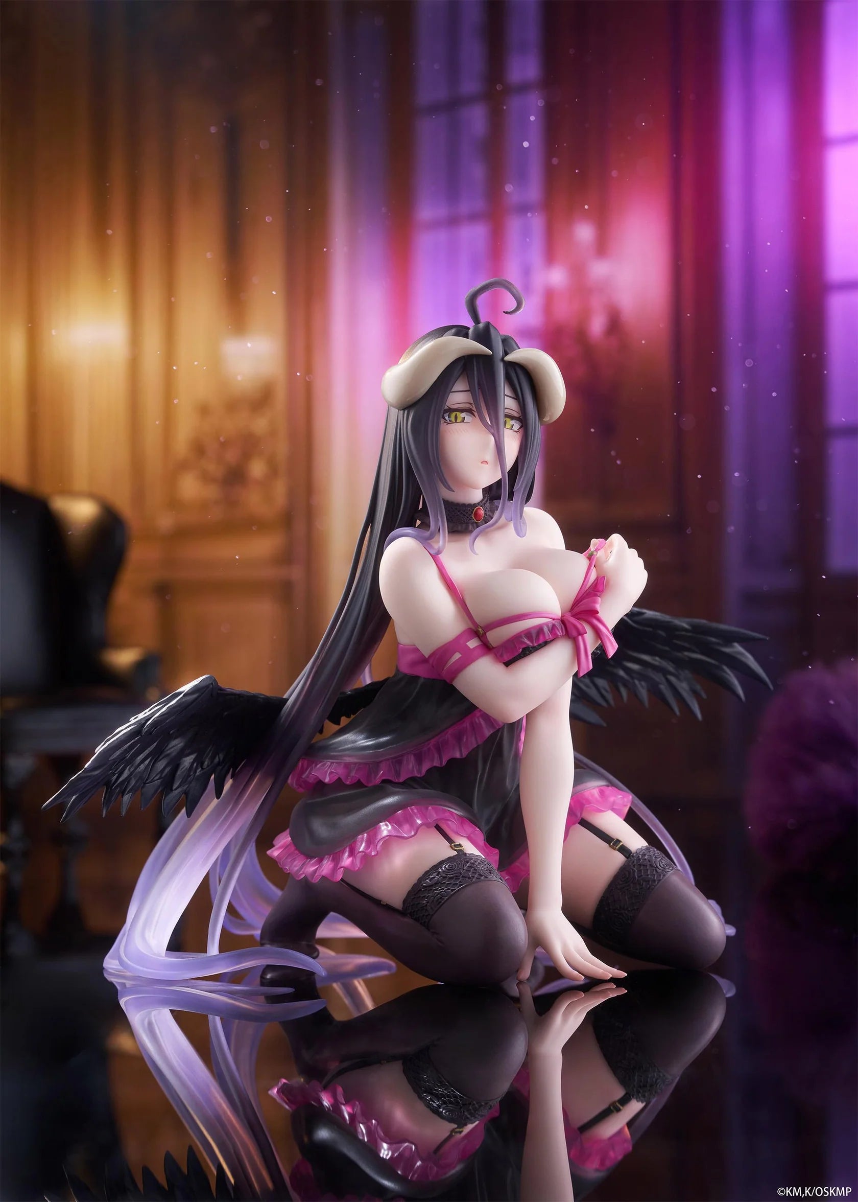 Overlord Albedo: Negligee Ver. Desktop Cute Figure