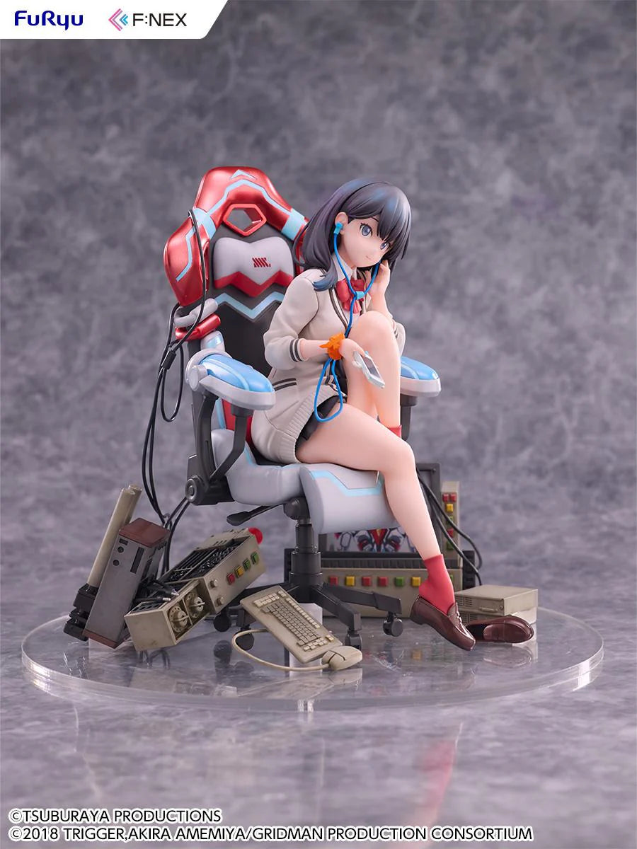 Gridman Universe Rikka Takarada Gaming Chair Ver. 1/7 Scale Figure