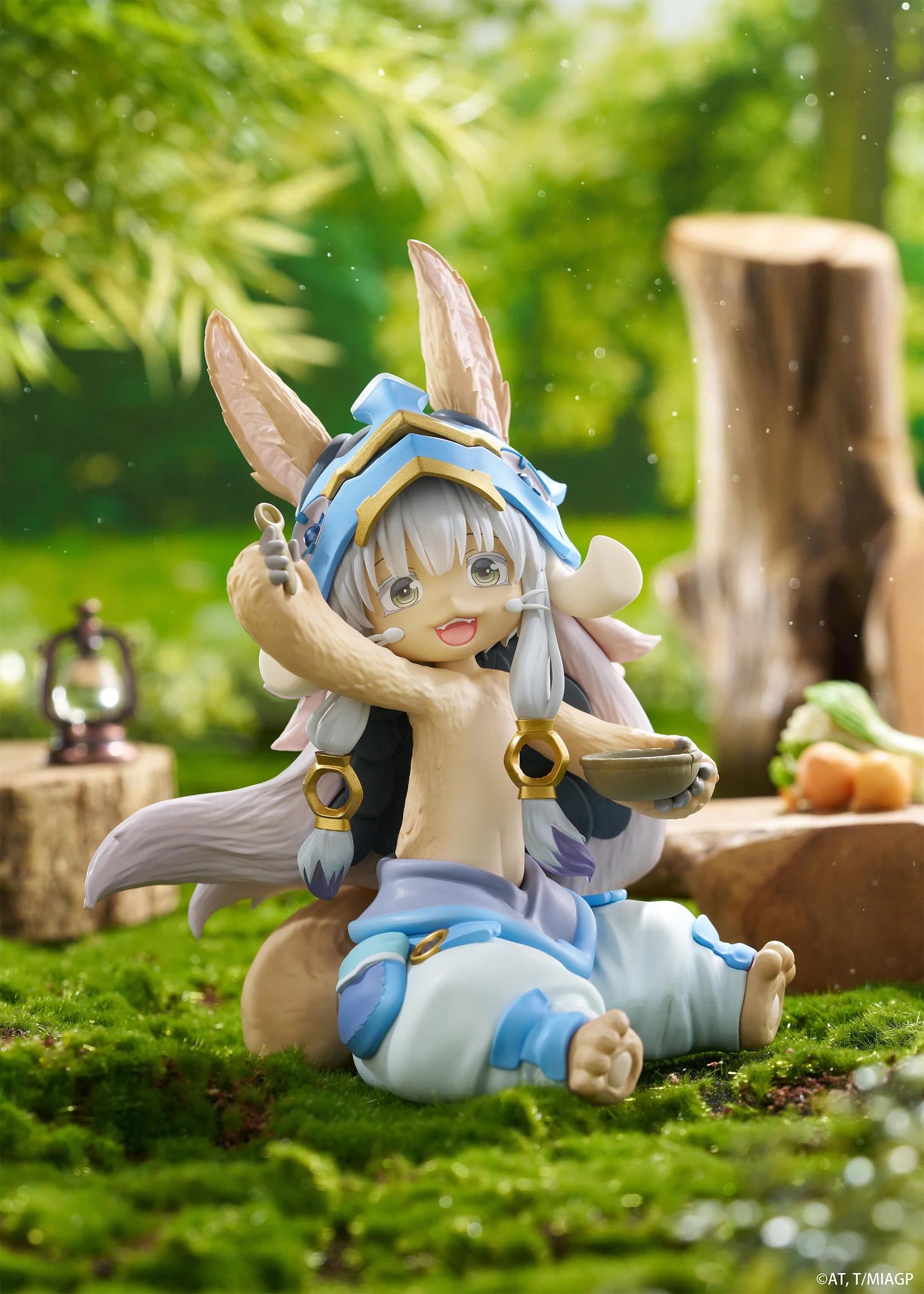 Made in Abyss: The Golden City of the Scorching Sun Nanachi: Mealtime Ver. Desktop Cute Figure