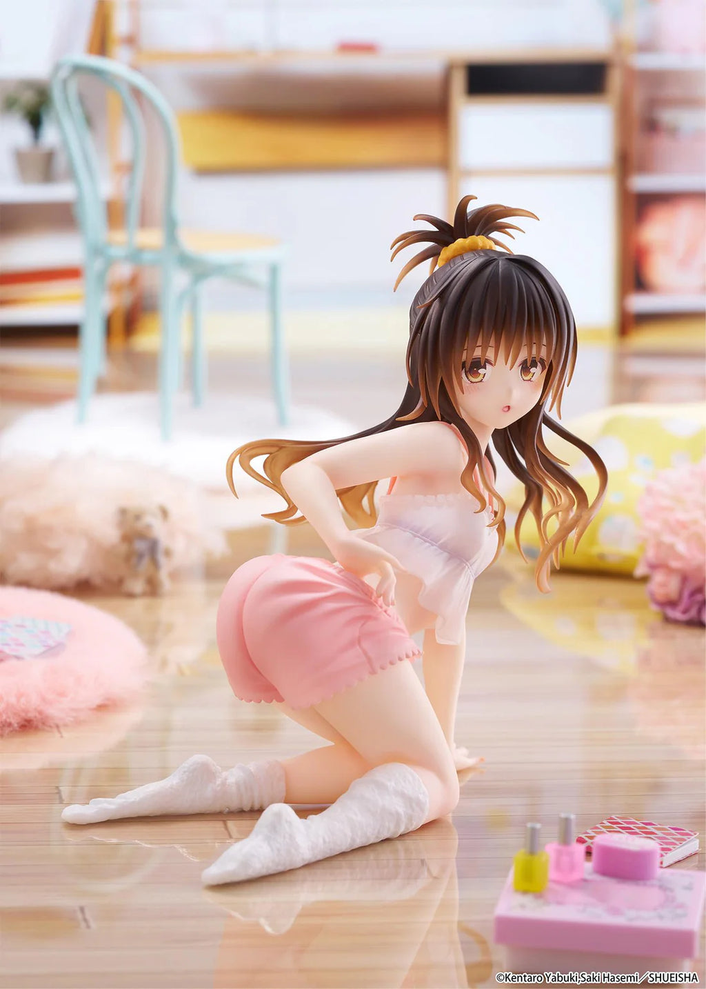 To Love-Ru Darkness Mikan Yuuki: Loungewear Ver. Desktop Cute Figure