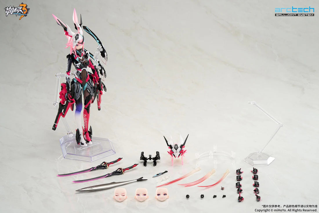 [Bonus] Arctech Series Honkai Impact 3rd Yae Sakura Darkbolt Jonin Neon Shade Ver. 1/8 Scale Action Figure