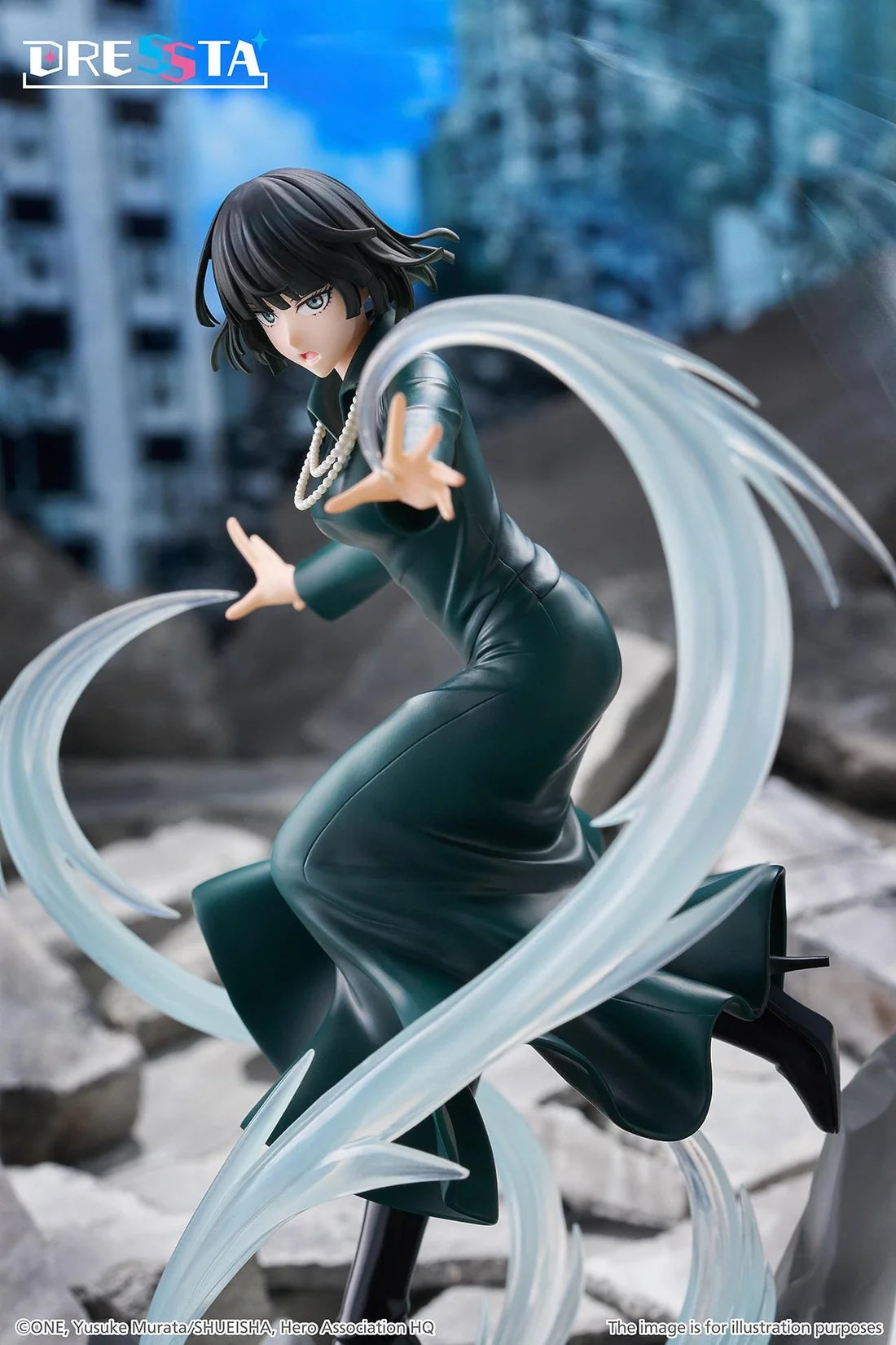 Dressta Statue Figure One-Punch Man Hellish Blizzard