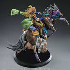 Super Figure Art Collection Jojo's Bizarre Adventure: Steel Ball Run Gyro Zeppeli & Valkyrie