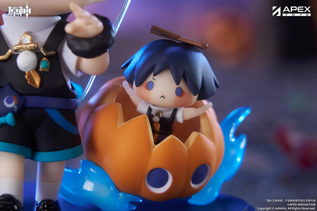 [Bonus] Genshin Impact Wanderer Mysterious Night Fantasia Series Chibi Character Figure w/ Bonus