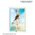 Sword Art Online Newly Drawn Sinon Water Gun Battle Ver. A3 Matte Finish Poster