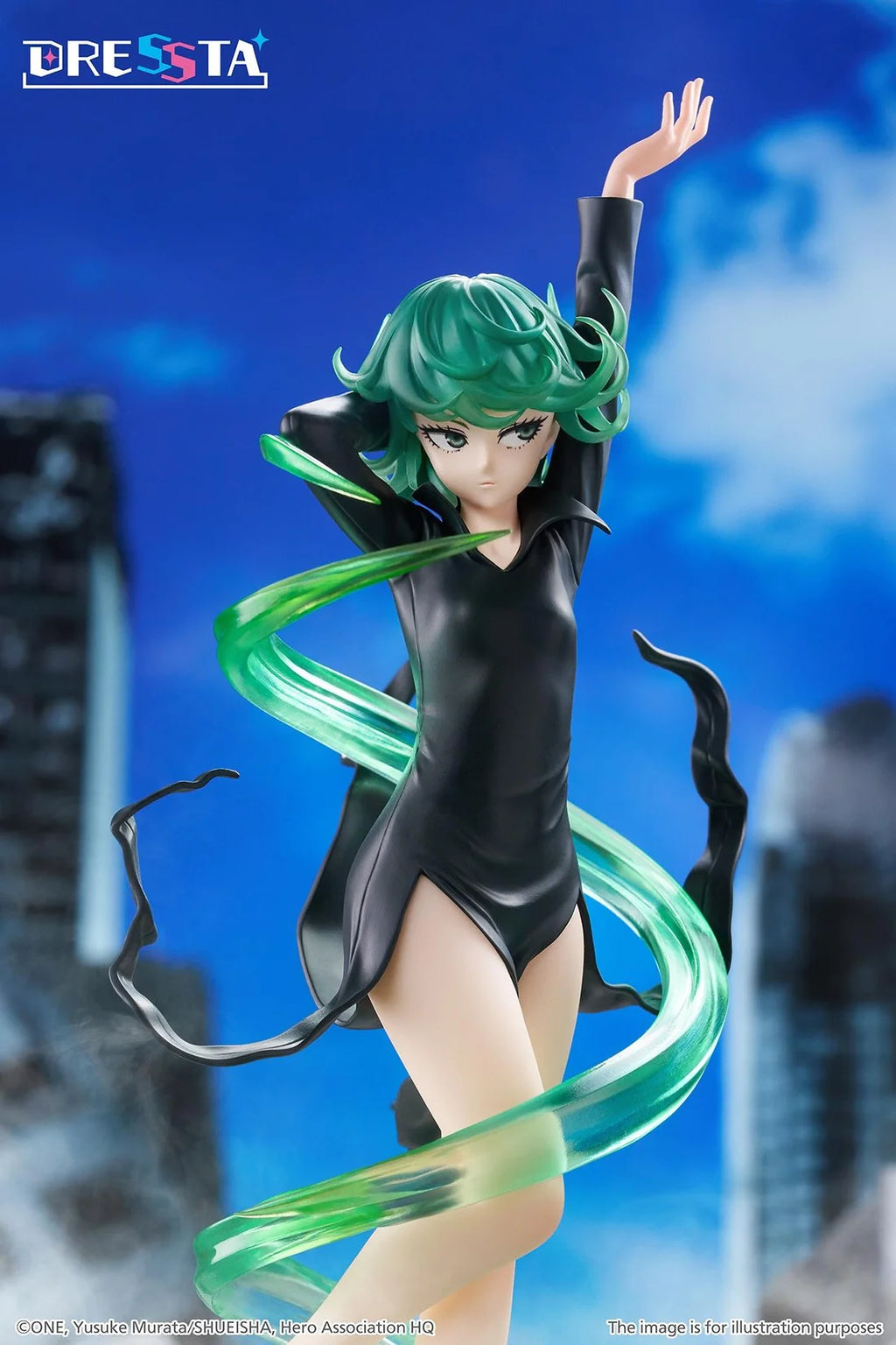 Dressta Statue Figure One-Punch Man Terrible Tornado