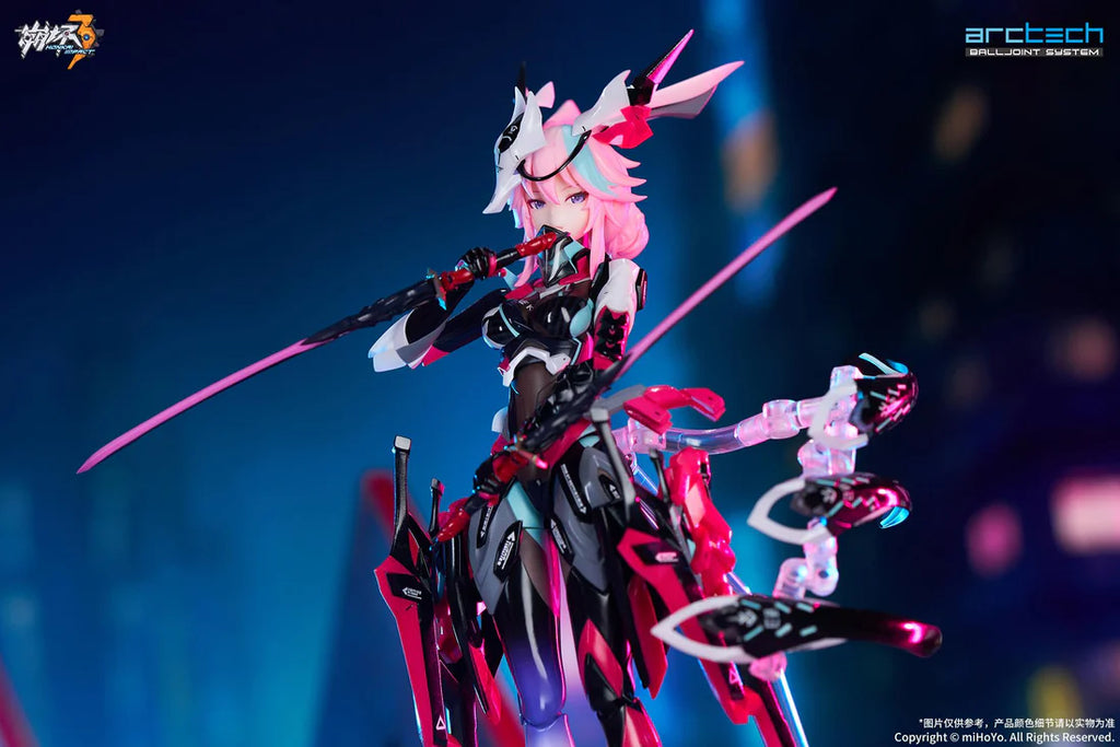 [Bonus] Arctech Series Honkai Impact 3rd Yae Sakura Darkbolt Jonin Neon Shade Ver. 1/8 Scale Action Figure