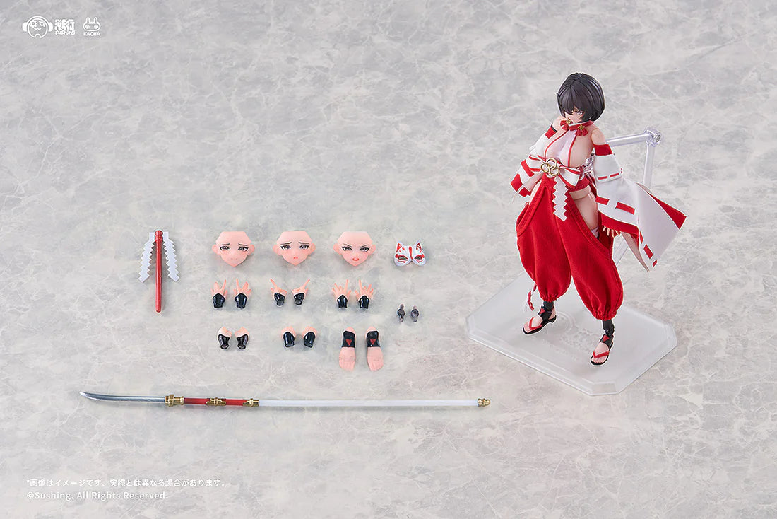 Combat Priestess Kikyou Uefuji 1/12 Articulated Figure