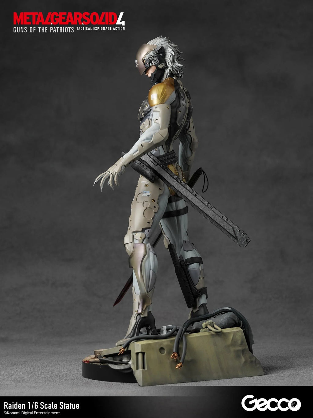 Metal Gear Solid 4 Guns of the Patriots Raiden 1/6 Scale Statue