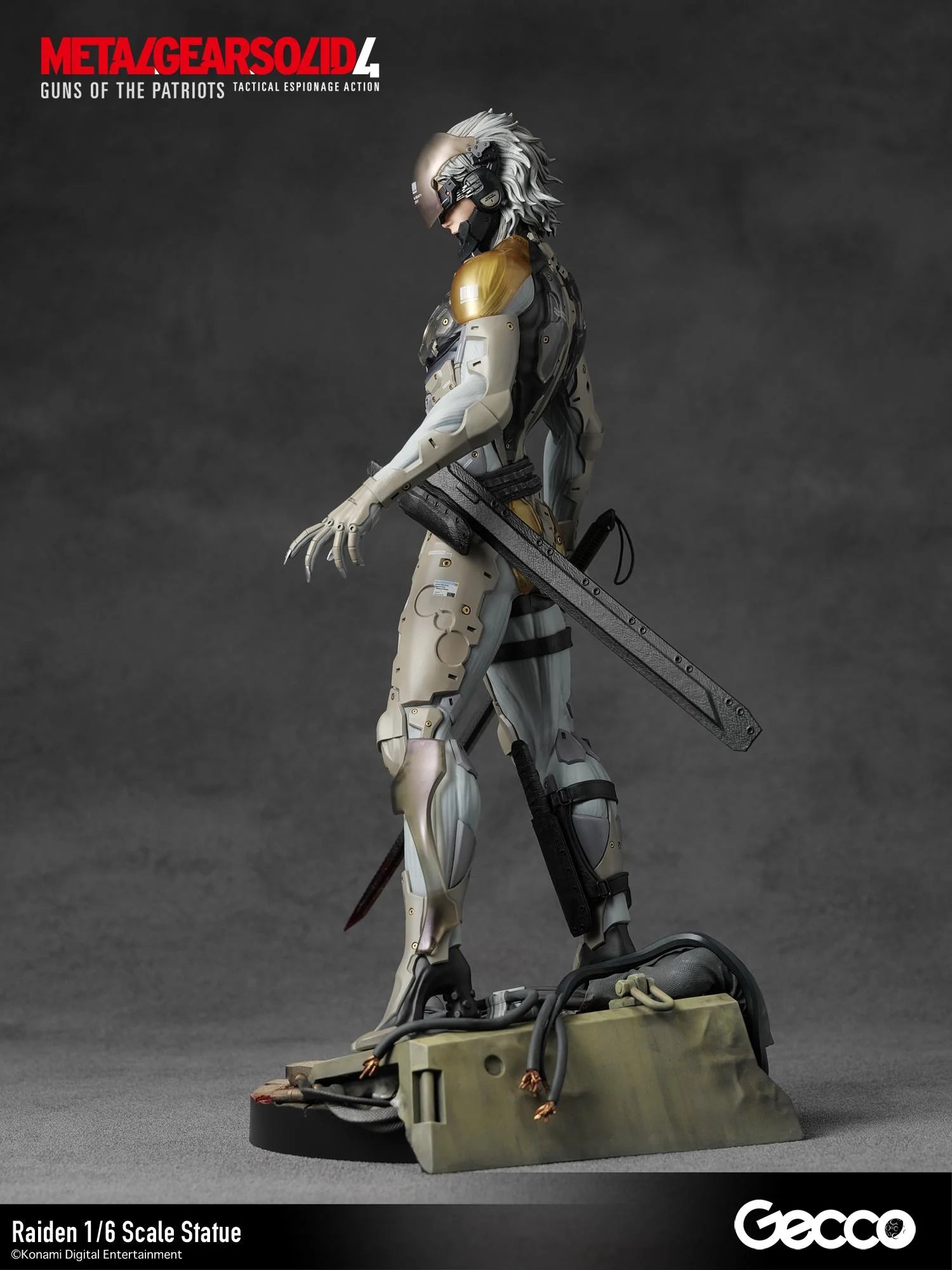 Metal Gear Solid 4 Guns of the Patriots Raiden 1/6 Scale Statue