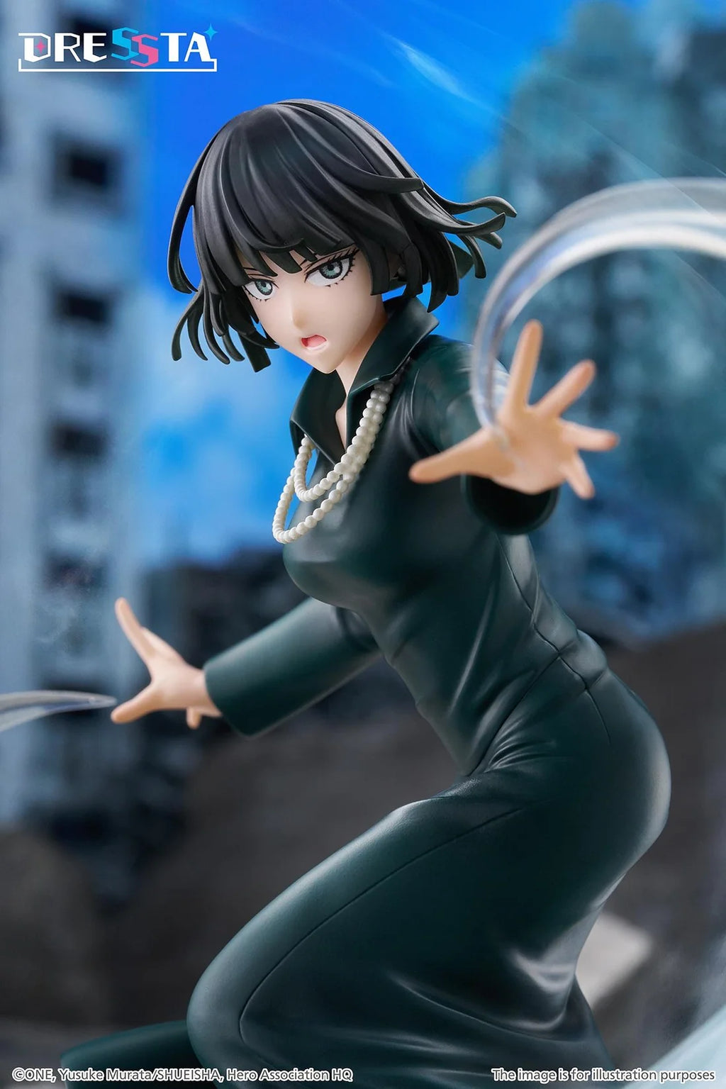 Dressta Statue Figure One-Punch Man Hellish Blizzard
