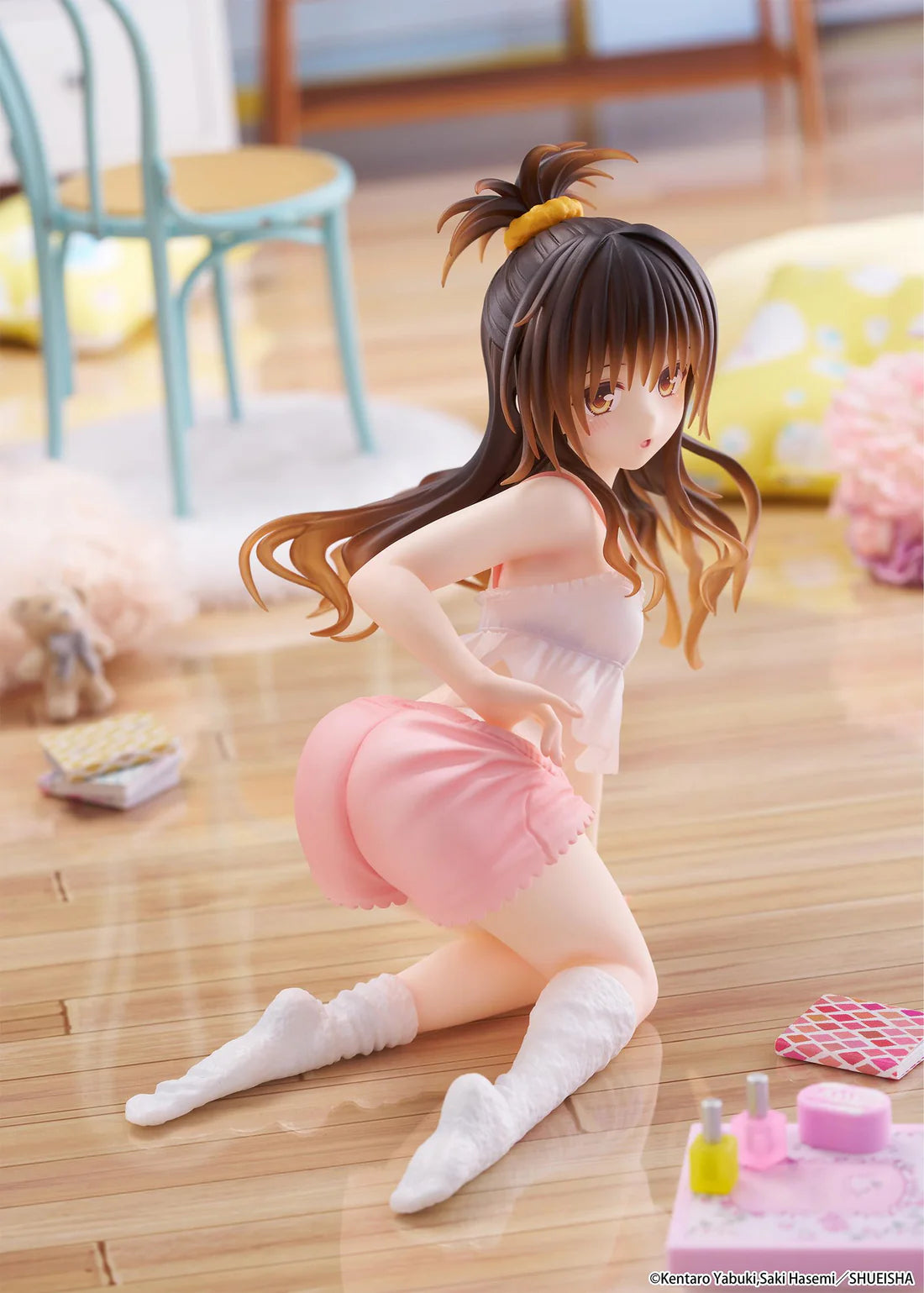 To Love-Ru Darkness Mikan Yuuki: Loungewear Ver. Desktop Cute Figure