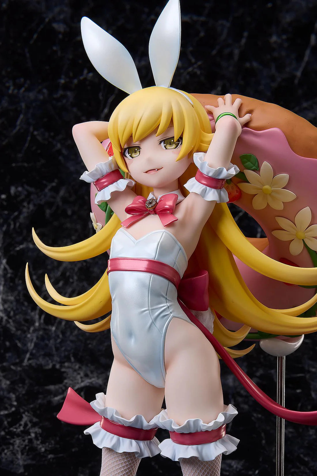 Monogatari Series Shinobu Oshino White Bunny Ver. 1/4 Scale Figure