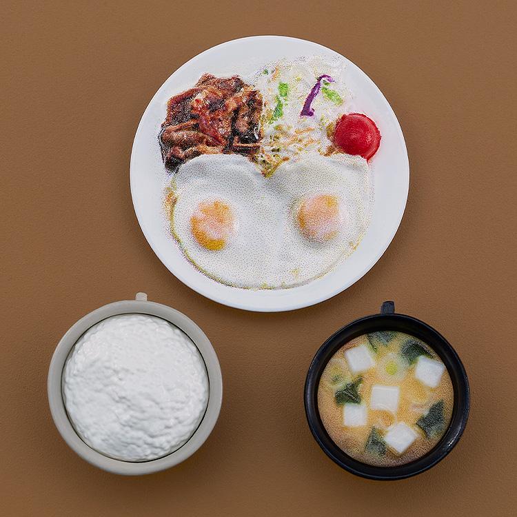 figma Solitary Gourmet Goro Inogashira: Yutaka Matsushige Ver. Renewal Edition Nostalgic Teishoku Restaurant Set